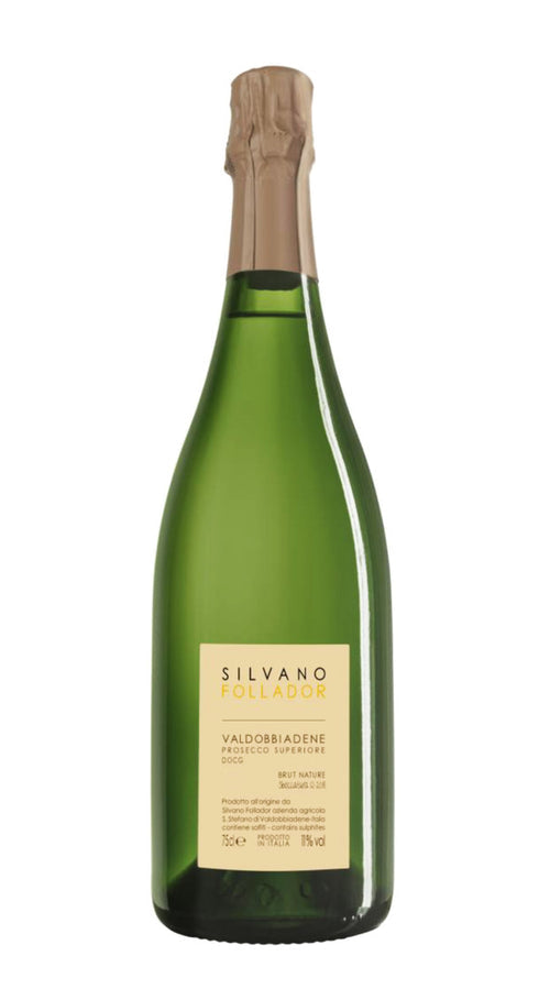 Prosecco di Valdobbiadene Classic Method Superior Brut Nature Silvano Follador 2017