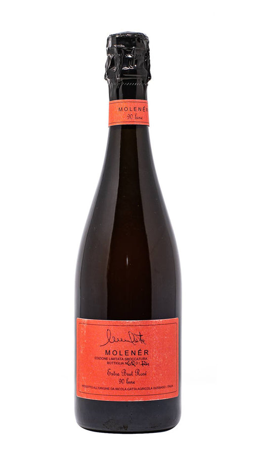 Spumante Metodo Classico Ros+¿ Extra Brut 'Molener 90 Lune' Nicola Gatta