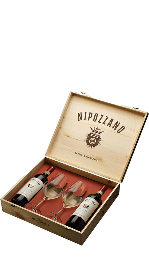Chianti 'Nipozzano Riserva Glass Pack' Frescobaldi Kit