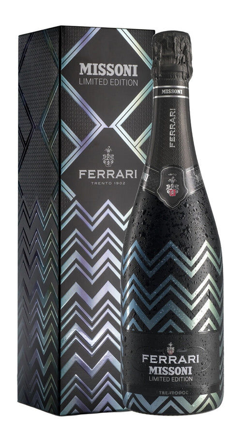 Trento Sparkling Wine 'Missoni Green Limited Edition' Ferrari