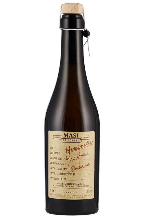 Grappa of Recioto Mezzanella