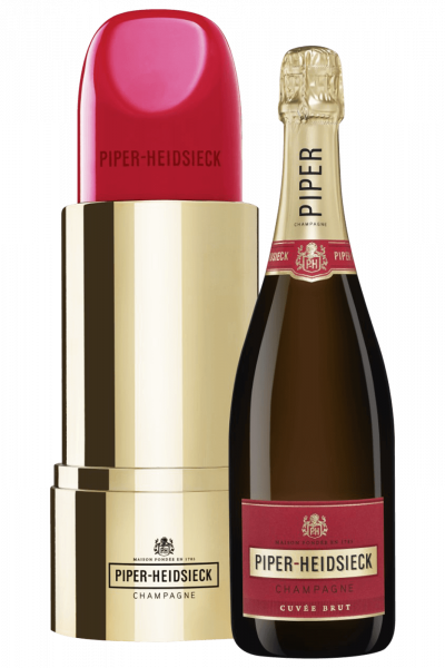Piper-Heidsieck Cuv+®e Brut Lipstick 75cl (Boxed)