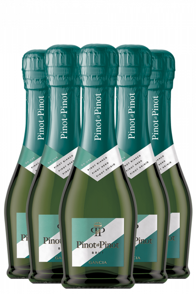 6 Bottles Sparkling Pinot by Pinot Brut Gancia 20cl