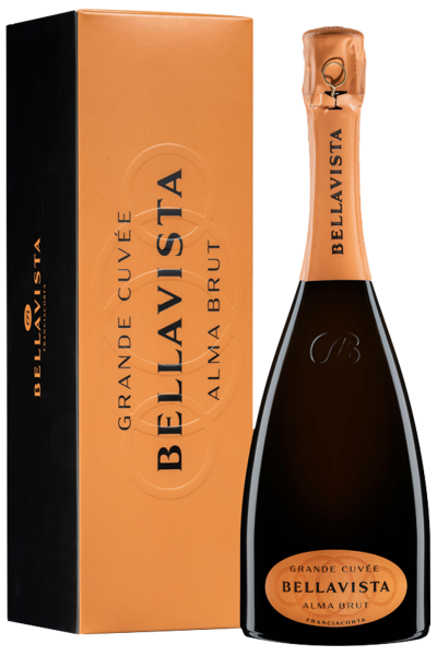 Franciacorta DOCG Grande Cuvée Alma Brut Bellavista (Boxed)