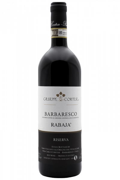 Barbaresco DOCG Rabaj+á Riserva 2016 Giuseppe Cortese