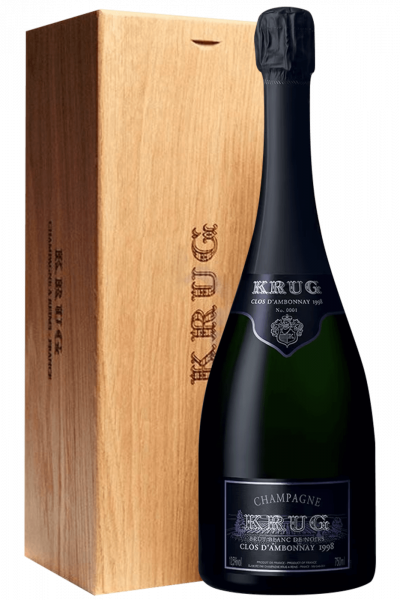 Clos D'Ambonnay 1998 Brut Krug 75cl (Wooden Case)