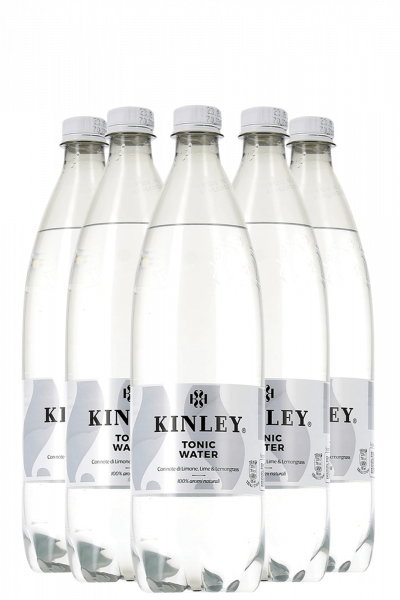 6 Bottles Kinley Tonic Water 1 Liter