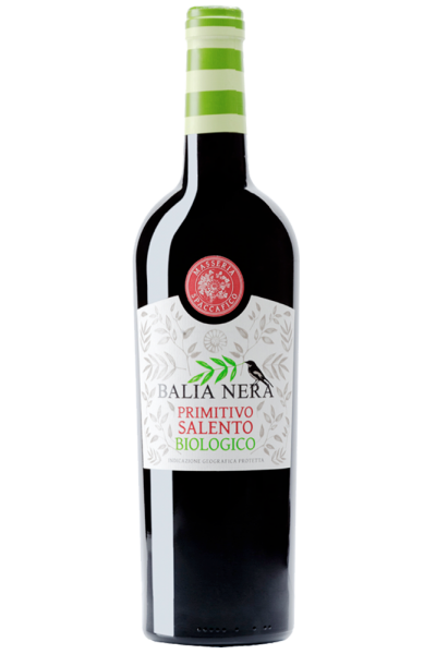 Primitivo Balia Nera Biologico 2022 Masseria Spaccafico