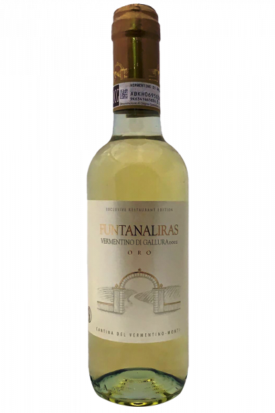 Half Bottle Vermentino Di Gallura DOCG Funtanaliras 2022 Cantina Del Vermentino 375ml