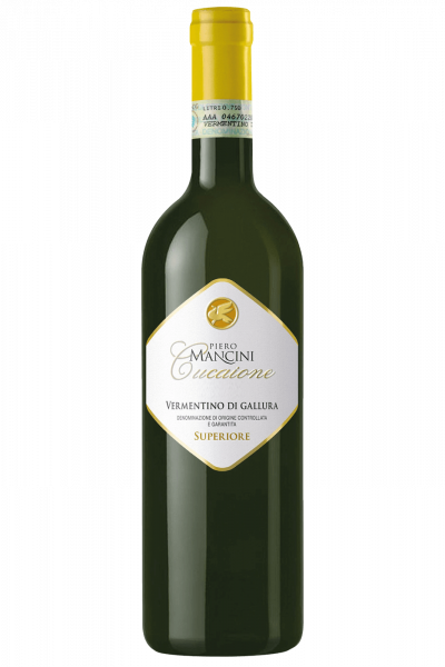 Half Bottle Vermentino Di Gallura Superiore DOCG Cucaione 2022 Piero Mancini 375ml