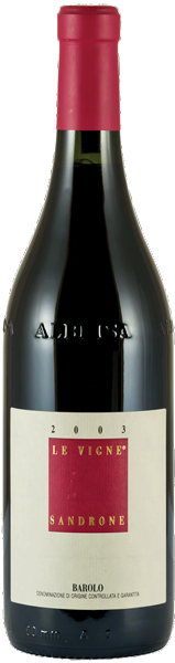 Barolo DOCG Le Vigne 2012 Sandrone