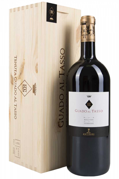 Bolgheri DOC Superiore Guado Al Tasso 2019 Antinori (Double Magnum Wooden Case)