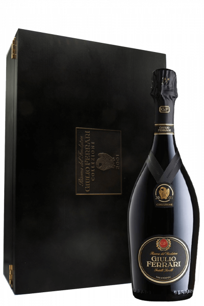 Trentodoc Brut Giulio Ferrari Collezione 2001 Ferrari (Wooden Case)