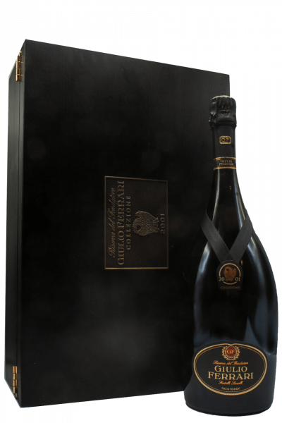 Trentodoc Brut Giulio Ferrari Collezione 2001 Ferrari (Magnum Wooden Case)
