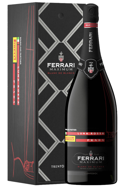 Luna Rossa Special Edition Trentodoc Maximum Blanc De Blancs Ferrari (Magnum Wooden Case)