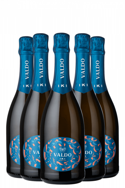 6 Bottles Extra Dry Sparkling Wine Iki Valdo