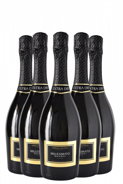 6 Bottles Sparkling Millesimato Extra Dry 2023 Stefano Bottega