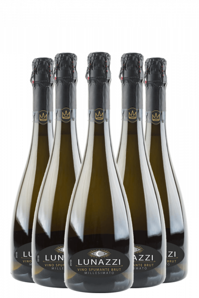 6 Bottles Sparkling Wine Brut Millesimato 2023 Lunazzi