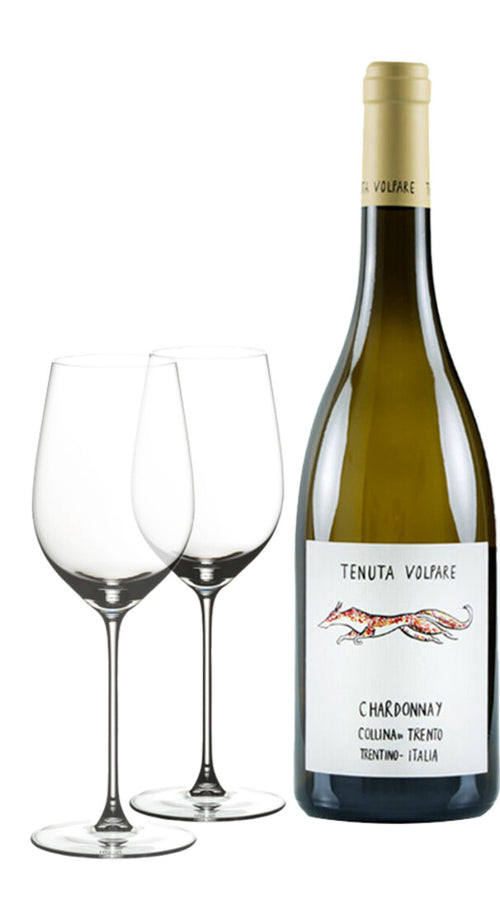 Chardonnay Tenuta Volpare Riedel Glass Set