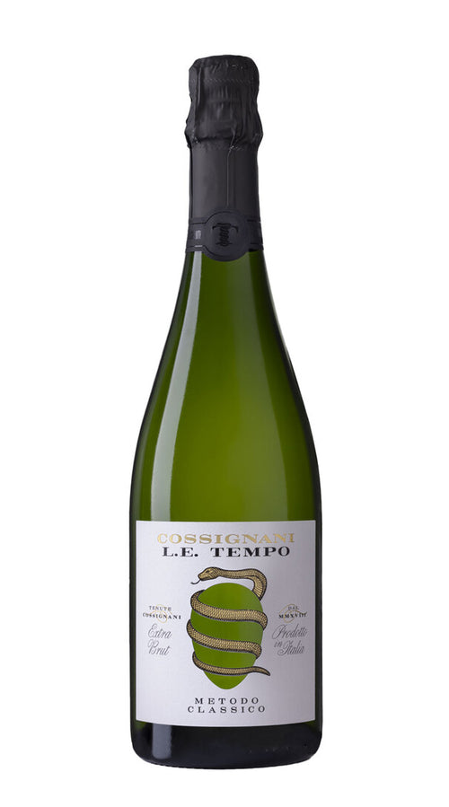 Classic Method Sparkling Wine Blanc de Blancs Cossignani LE Tempo