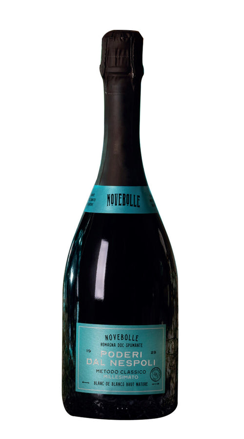 Sparkling Classic Method Brut Nature Blanc de Blancs 'Novebolle' Poderi dal Nespoli 2019