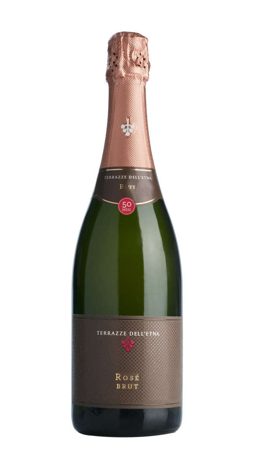 Sparkling Classic Method Ros+® Brut '50 Months' Terrazze dell'Etna 2018