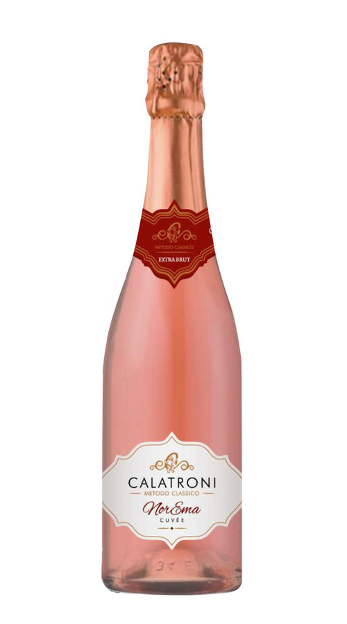 Classic Method Sparkling Wine Rosé Extra Brut 'NorEma' Calatroni 2020